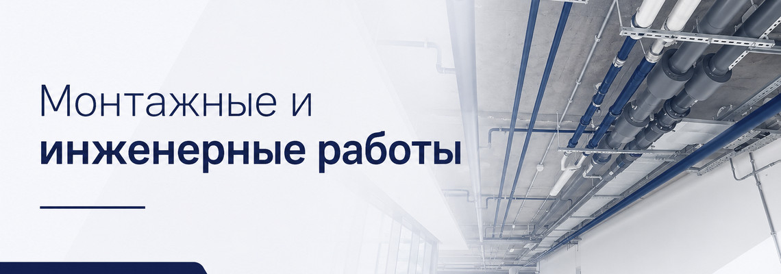 Монтаж и инженерные работы